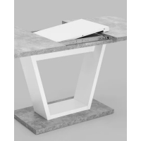 Стол Vector (бетон / белый) - Изображение 2